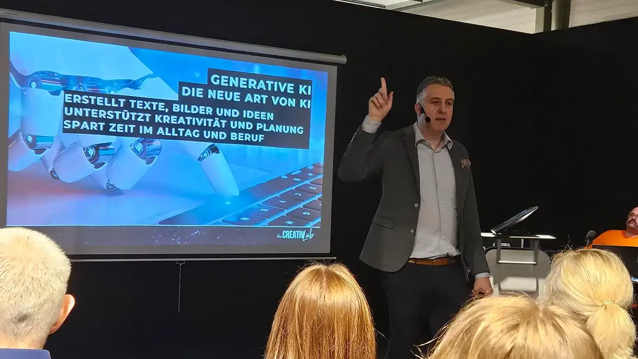 Gamechanger Vortrag mit AndréHöbing Foto von AndréHöbing